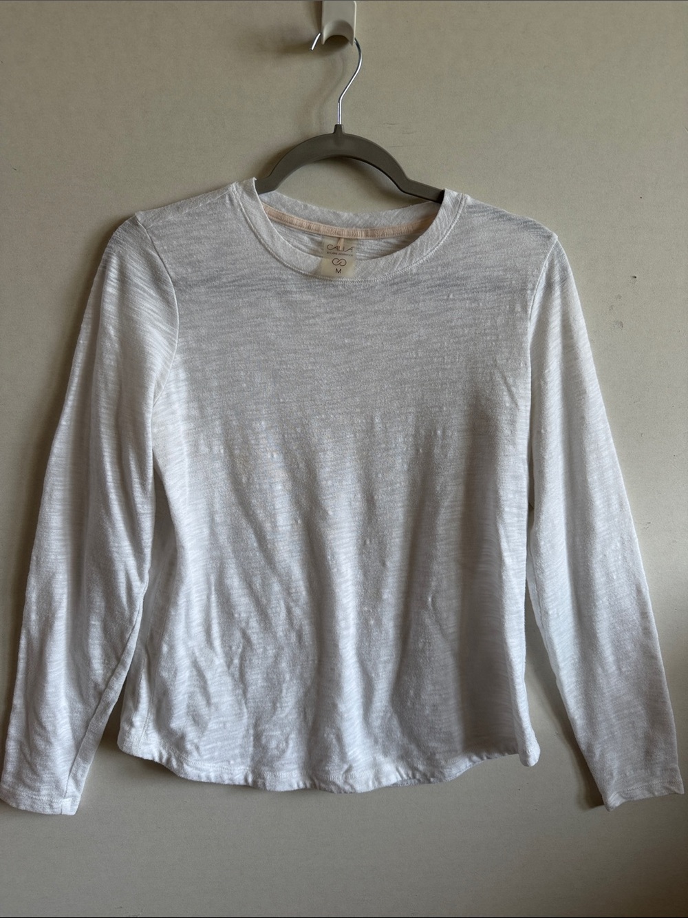 CALIA by Carrie Underwood White Long-Sleeve Crew Tee